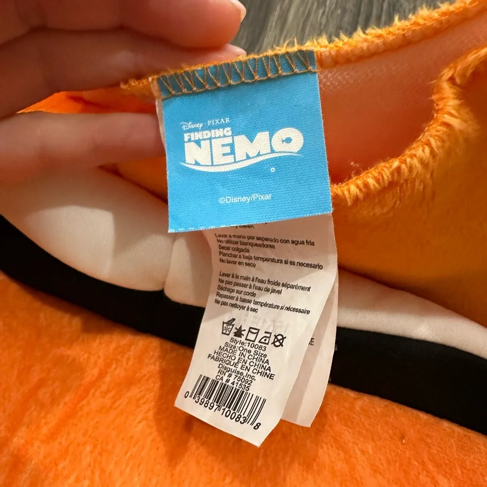Disney Orange Fish Costume for Kids Nemo
